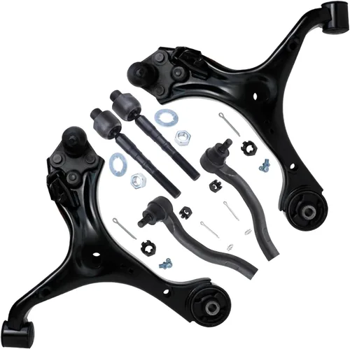 Vista 132 de Detroit Axle - Kit de extremo delantero RWD para Chrysler 300 Dodge Charge Challenger 2011-2019, 2 brazos de control inferiores traseros 2 rótulas