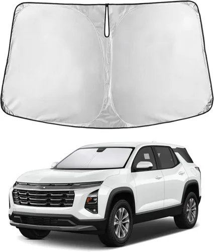 Vista 267 de EcoNour - Parasol plegable para parabrisas de Toyota Tacoma 2016-2025 2026, accesorios para camioneta de 2 puertas y 4 puertas, protector de visera