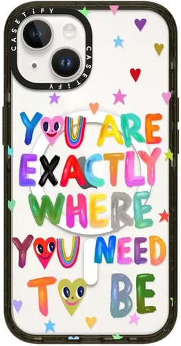 Vista 232 de CASETiFY Impact - Funda para iPhone 13 [Probada contra caídas de grado militar 4X / Protección contra caídas de 8.2 pies / Compatible con Magsafe]