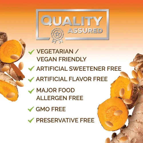 Vista 7 de Complejo de suplemento de curcumina de cúrcuma, extracto de pimienta negra BioPerine, curcuminoides de absorción avanzada para el apoyo articular