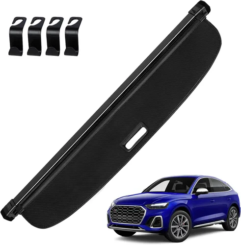 Vista 26 de AUXKO - Cubierta de carga retráctil para Lincoln MKX 2018-2016, cubierta de equipaje de maletero con protección de sombra para Lincoln Nautilus