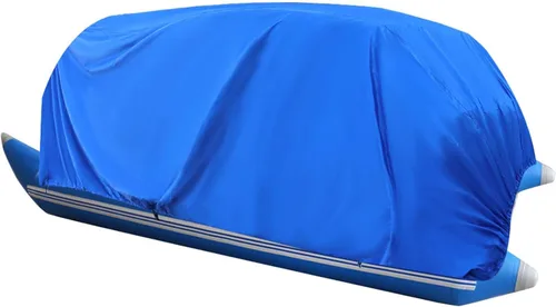 Vista 4 de WFLNHB 17-19 pies resistente cubierta de barco remolcable impermeable ajuste V-casco barco