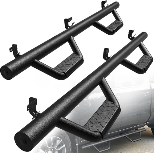 Vista 10 de YITAMOTOR Estribos de 6.5 pulgadas compatibles con Dodge Ram 1500 Crew Cab 2009-2018/Ram 1500 Classic 2019-2024, 2010-2026 2500 3500 Crew Cab