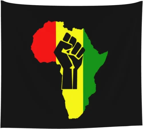 Vista 7 de Black History African American Black Pride Tapestry Tapestry, Wall Decor Tapestry, Home Living Room Bedroom Decor Tapestry