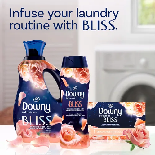 Vista 118 de Downy Infusiones - Perlas potenciadoras de aroma en el lavado, aroma Calm de lavanda y vainilla, 5.7 onzas