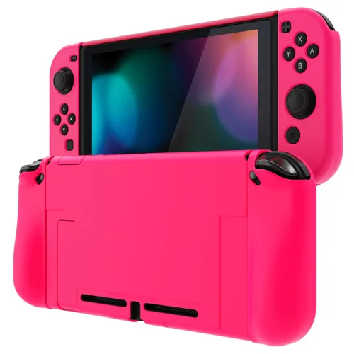 Vista 16 de PlayVital Ergonomic Grip Case for Nintendo Switch, Upgraded Protective Hard Case Protector for Switch - Comfort Shock-absorbent Anti-Scratch