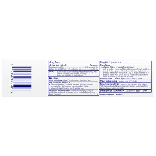 Vista 12 de Pasta dental Sensodyne Pronamel de protección diaria para dientes sensibles, esencia de menta - 4 onzas (paquete de 3)
