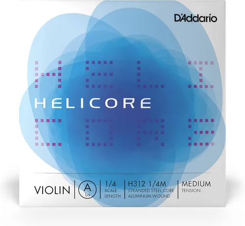 Vista 8 de D'Addario Helicore Violin Single A String, escala 1/2, tensión media