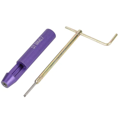 Vista 3 de Kit de instalación de reparación de roscas de 50 piezas de acero inoxidable tipo helicoidal (M4 x 2D)