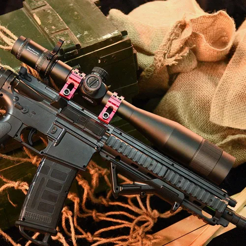 Vista 5 de WestHunter Optics WHI Series Hunting Scope, 30 mm Tube First Focal Plane Red Green Illuminated Etched Glass Reticle Tactical 1/10 MIL Shooting Scopes
