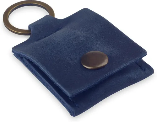 Vista 24 de Soporte de cuero para llavero, funda de viaje para anillo de boda, soporte para anillo de compromiso, bolsa para anillos, soporte para anillos
