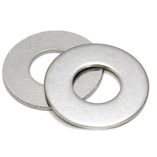 Vista 7 de Bolt Dropper - Paquete de 100 arandelas planas de acero inoxidable a granel – Arandelas de metal para pernos – 1/4 de pulgada de diámetro