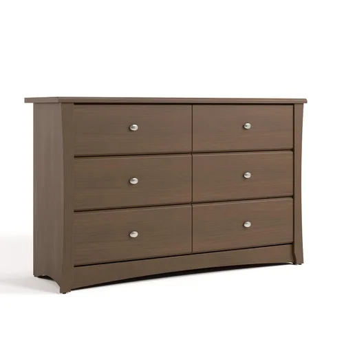 Vista 16 de Storkcraft Crescent Cajonera de 4 Cajones (Gris Guijarro) – Certificado GREENGUARD Gold, Cajonera Fácil de Combinar para Dormitorio de Niños