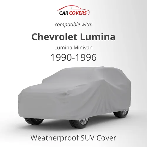 Vista 2 de CarCovers - Funda resistente a la intemperie para SUV, compatible con Chevrolet Lumina Minivan 1990-1996, cubierta para exteriores, con bloqueo