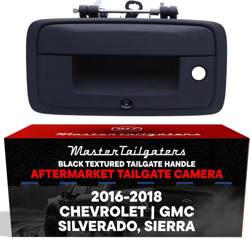 Vista 16 de Master Tailgaters Bisel negro para portón trasero con cámara de respaldo de repuesto para Chevrolet Silverado/GMC Sierra (1999-2006) IP68