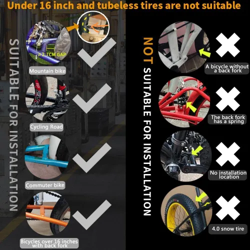 Vista 2 de Kit de conversión de bicicleta eléctrica DIY 250 W Bicicleta eléctrica sin escobillas Motor y controlador para bicicleta eléctrica Booster 48 V Kit