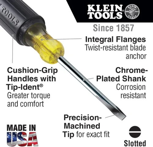 Vista 3 de Klein Tools 80006 Kit de herramientas de recorte, fabricado en Estados Unidos, con herramientas manuales Klein y una bolsa de herramientas de cuero