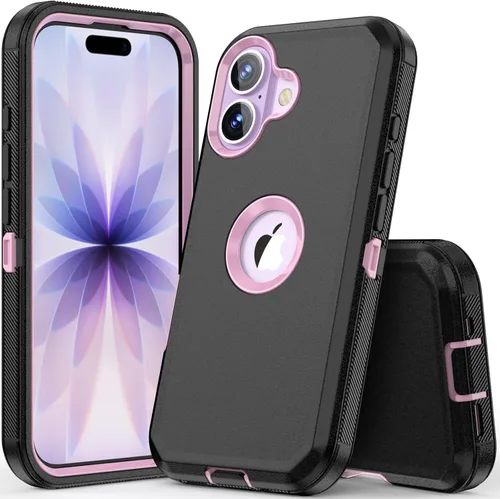 Vista 32 de COOYA Funda para iPhone 15 Plus de Cuerpo Completo con Protección contra Caídas, Funda Resistente a Prueba de Golpes de 3 Capas de Servicio Pesado