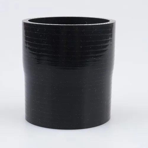 Vista 7 de AC PERFORMANCE ID 4" a 3.75" (4.016 in a 3.740 in) Reductor recto, longitud 4" (100mm), 4 capas reforzadas, manguera universal de silicona pura Negro
