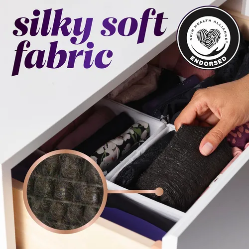 Vista 8 de Always Discreet Boutique - Ropa interior para incontinencia y posparto para mujer, máxima protección, talla S/M, negro, 12