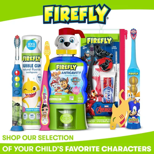 Vista 9 de Firefly Cepillo de dientes sónico Transformers con cubierta 3D, suave, a partir de 3 años