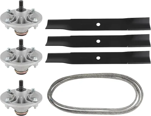Vista 14 de SCITOO Kit de reconstrucción de cubierta, kit de reconstrucción de piezas de cubierta de cortacésped compatible con Toro 50 Timecutter SS5000 SS5035