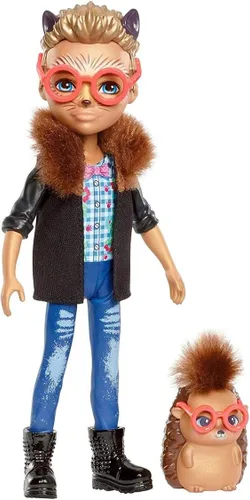 Vista 2 de Enchantimals Hixby - Muñeca erizo (6 pulgadas) y figura de animal puntero