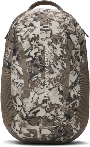 Vista 40 de Under Armour Mochila Hustle 6.0 unisex para adultos (002) Negro / Negro / Blanco