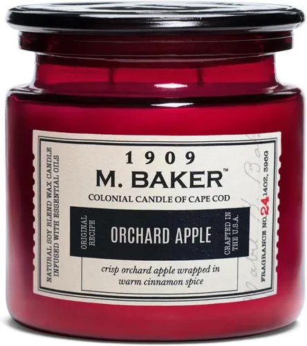 Vista 13 de Colonial Candle Vela perfumada en tarro de Té Negro Flora Vela de cera de mezcla de soja natural de 2 mechas para el hogar Vela relajante