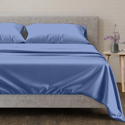 Vista 80 de Mayfair Linen Juego de sábanas de 100% algodón egipcio, tamaño individual (paquete de 2) – Sábanas de lujo blancas de 600 hilos, tamaño individual