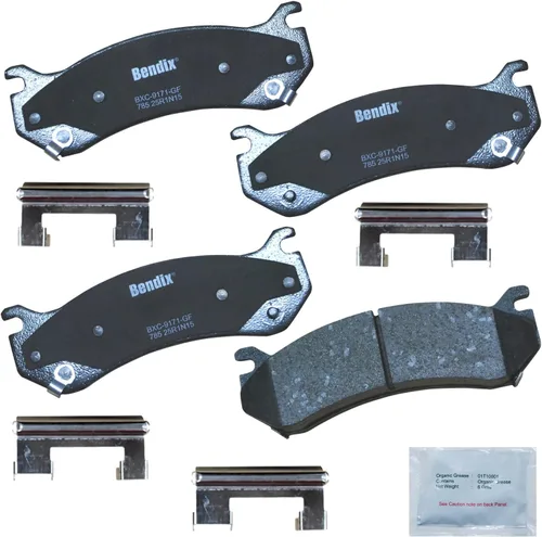 Vista 271 de Pastillas de Freno Traseras Cerámicas Bendix Priority1 CFC1510 para INFINITI QX56 2013-2011, QX80 2024-2014, Nissan Armada 2023-2017