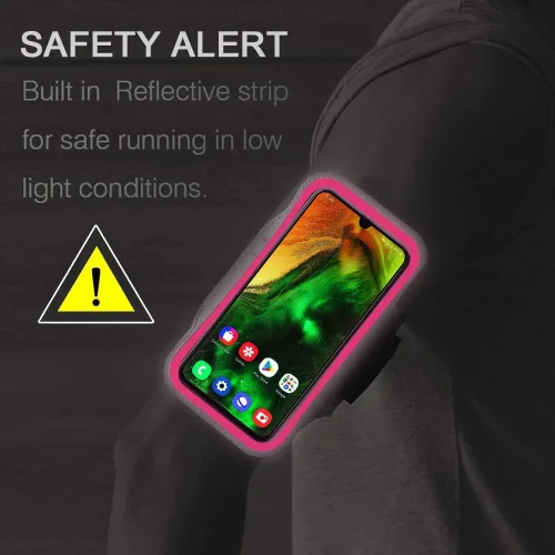 Vista 7 de JEMACHE - Brazalete para Galaxy A56 A55 A54, resistente al agua, para gimnasio, correr, entrenamiento, para Samsung Galaxy A52 A53 A54 A55 A56