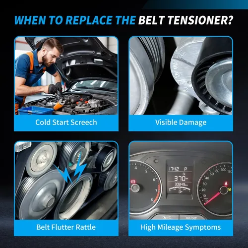 Vista 4 de 38376 Conjunto de polea tensora de correa para Chevrolet Aveo Aveo5 2004-2008, Suzuki Swift+ 2004-2008, Pontiac Wave Wave5 2005-2008 1.6L; gas