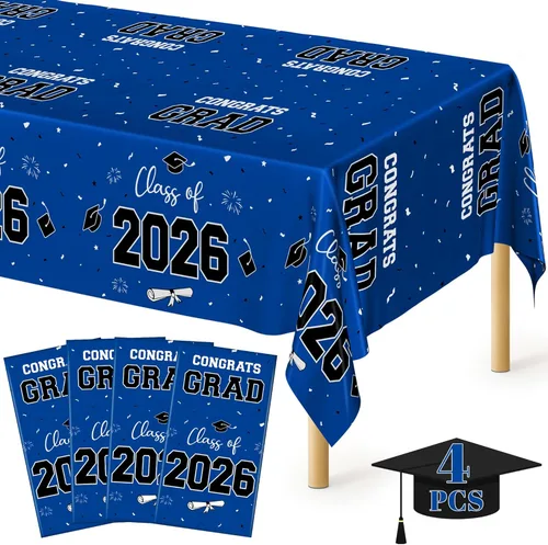 Vista 42 de QZYL 4 manteles de picnic con fundas de banco, manteles de plástico negro, 54 x 108 pulgadas, fundas rectangulares desechables impermeables