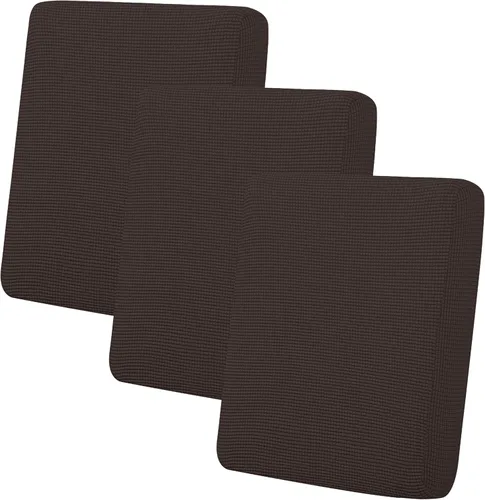 Vista 14 de Easy-Going - Funda de cojín elástica individual para sofá biplaza, sillón, funda de cojín protectora, suave, flexible con parte inferior elástica