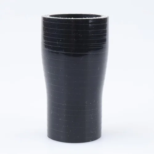 Vista 54 de AC PERFORMANCE ID 4" a 3.75" (4.016 in a 3.740 in) Reductor recto, longitud 4" (100mm), 4 capas reforzadas, manguera universal de silicona pura Negro