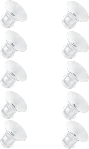 Vista 16 de Insertos de brida de 0.512 in para Medela, Spectra escudos/bridas de 0.945 in, compatible con Momcozy S12 Pro/S9 Pro/S9/S12, reduce el túnel