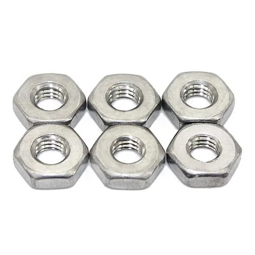 Vista 11 de Fullerkreg Tuerca hexagonal con acabado de acero inoxidable 1/2-13, tuerca de acero inoxidable 304 (10 piezas)