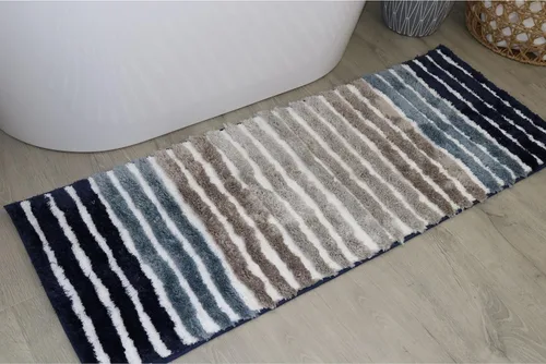 Vista 34 de Funda de microfibra suave para tapa de inodoro, lavable a máquina, 18 x 18 pulgadas, parte trasera de goma, se adapta a la mayoría de tapas