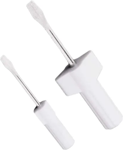 Vista 6 de Kit de servicio de hilo Overlock y Serger para máquina de coser - Juego de 5 piezas de destornilladores y cortador de hilo