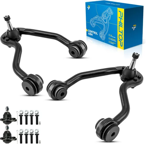 Vista 246 de PHILTOP Kit de suspensión delantera brazo de control inferior con rótula y barra estabilizadora, enlace final compatible con Chevrolet Captiva