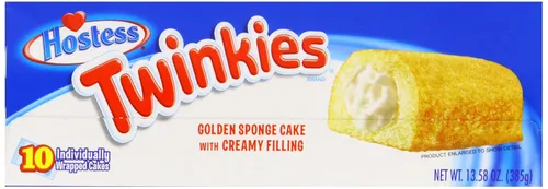 Vista 4 de Hostess Twinkies 13.58 oz (paquete de 1, total 10 pasteles)