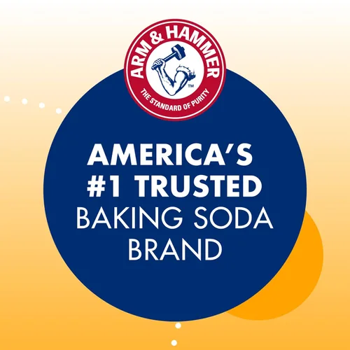 Vista 4 de ARM & Hammer Bicarbonato de sodio fabricado en Estados Unidos, ideal para hornear, puro y natural, bolsa de 2.7 libras