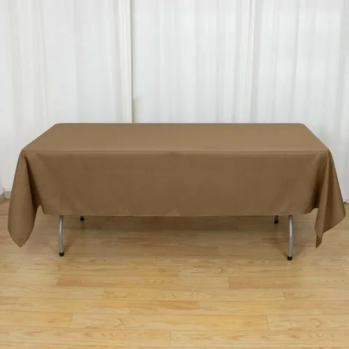 Vista 83 de Efavormart - Mantel rectangular, 60 x 102 pulgadas, resistente a las manchas y a las arrugas, lavable, mantel decorativo oblongo de tela de Amatista