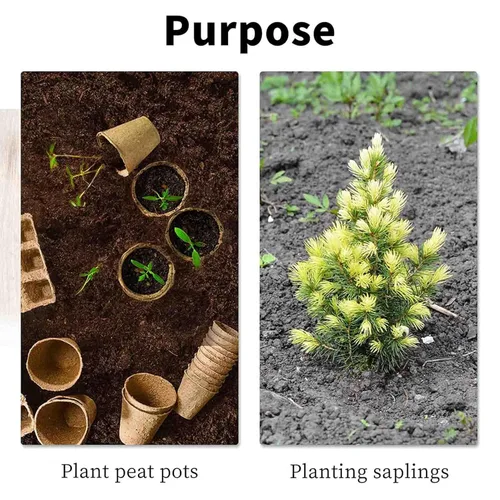 Vista 8 de TCBWFY Broca de barrena de 2x32 pulgadas para plantar – Barrena plantadora de jardín de mango largo fácil – Barrenas para bulbos y plantas