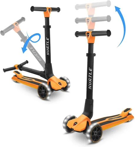 Vista 10 de Hurtle Patinete eléctrico, motor de 350 W/500 W, rango máximo de 30 millas, velocidad máxima de 16/18 mph, neumáticos de 8.5 pulgadas/10 pulgadas