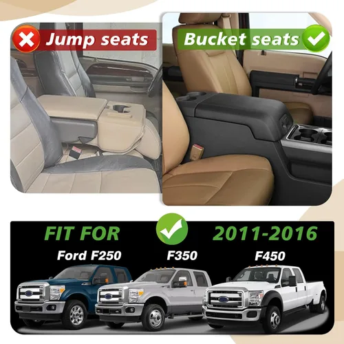 Vista 328 de Muslogy Funda para reposabrazos de consola central apta para Chevy Silverado/Tahoe y GMC Sierra/Yukon 2007-2013, cómoda almohadilla