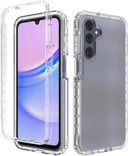Vista 8 de Funda híbrida para Samsung Galaxy A04 con protección contra caídas, resistente, resistente, antideslizante, antiarañazos, funda protectora