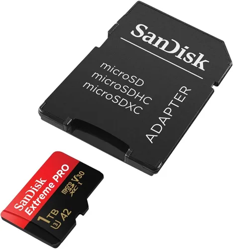 Vista 4 de SanDisk Extreme PRO microSDXC UHS-I Tarjeta de memoria 1 TB + adaptador y RescuePRO Deluxe