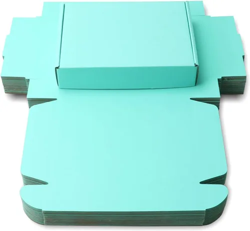 Caja de embalaje de envío verde MEIANJU, de cartón corrugado rígido, caja de regalo para propuesta de dama de honor, invitaciones, boda, Navidad,